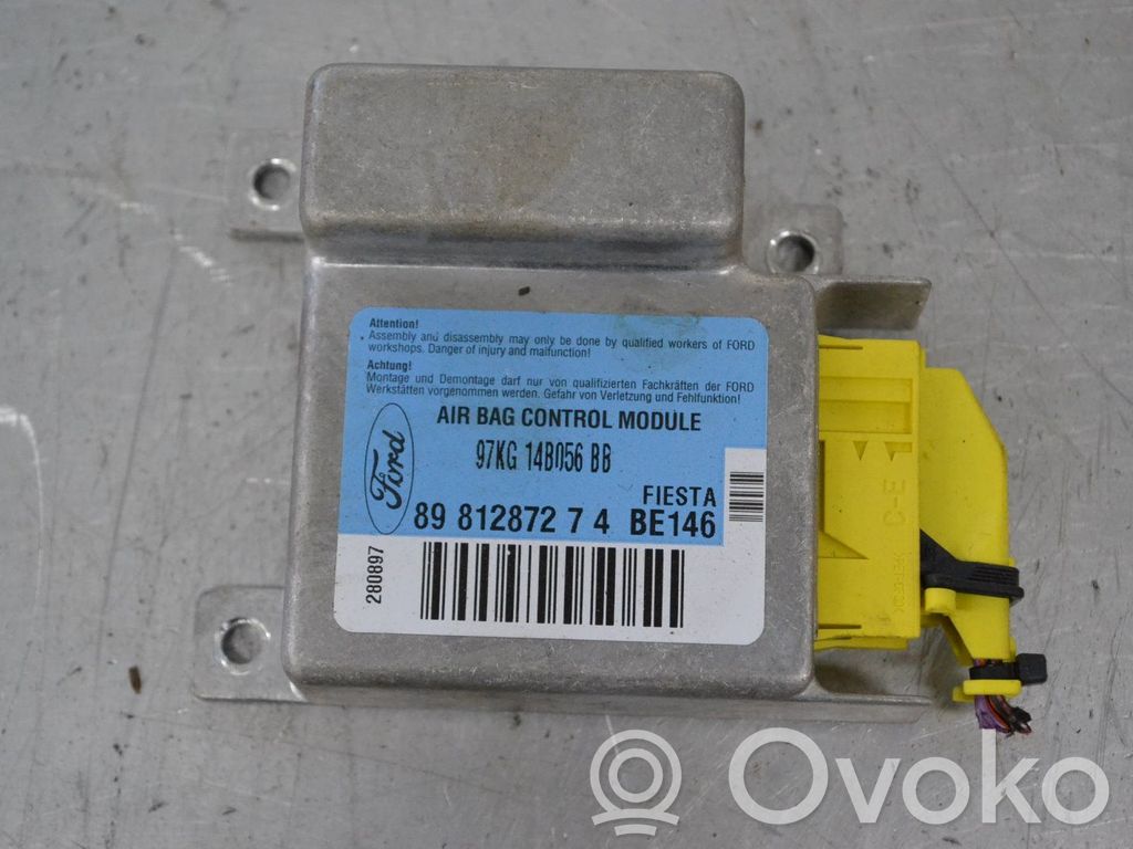 Airbag control unit/module   97KG14B056BB