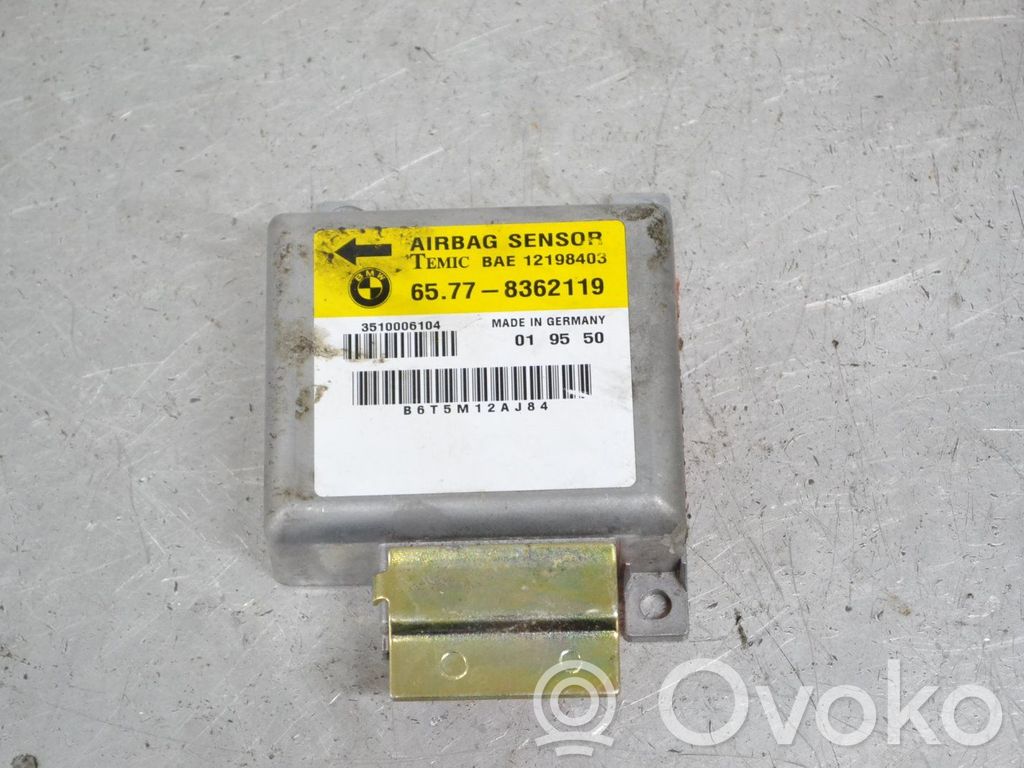Airbag control unit/module   65778362119