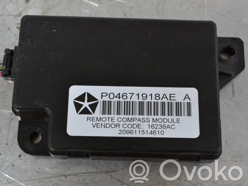 Other control units/modules   04671918AE