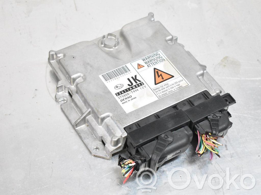 Unidad de control/módulo de la inyección   2758007494,22611AN042