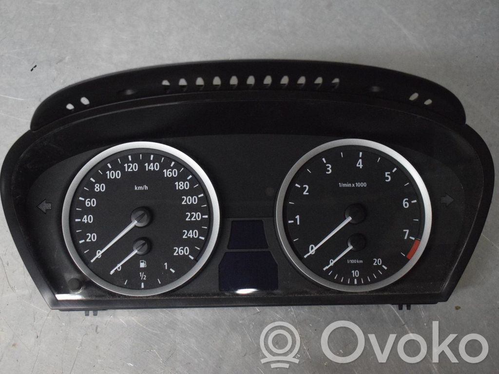 BMW 5 E60 E61 Speedometer (instrument cluster) 