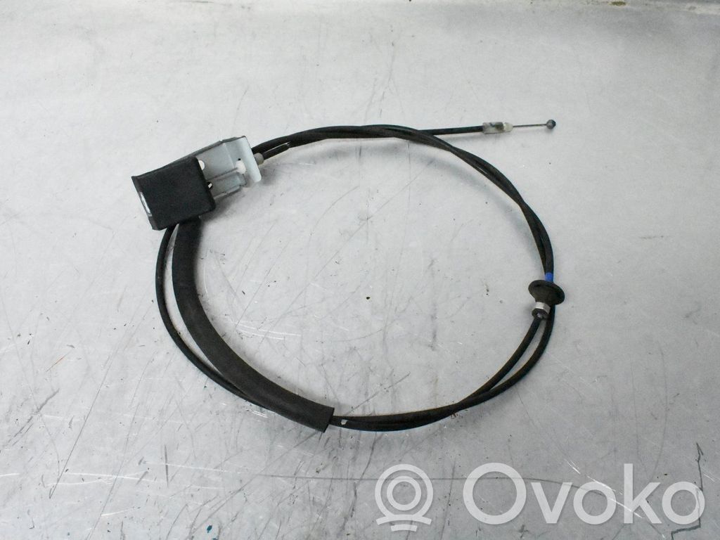 Engine bonnet/hood lock release cable