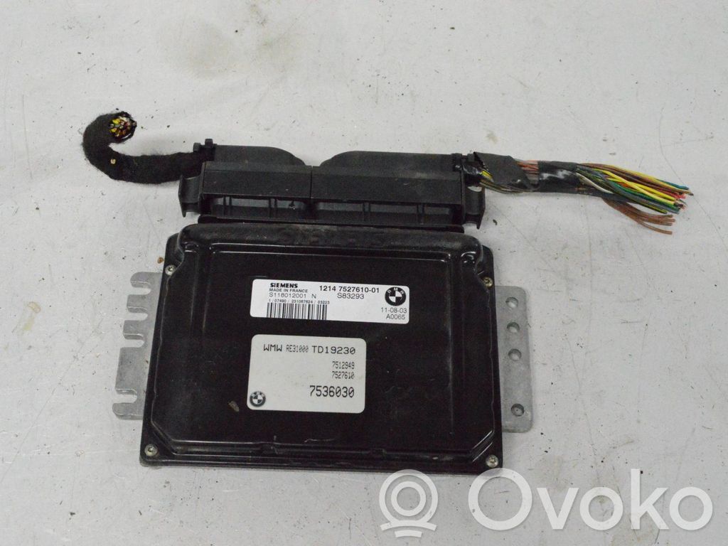 Mini One - Cooper R50 - 53 Injection control unit/module 
