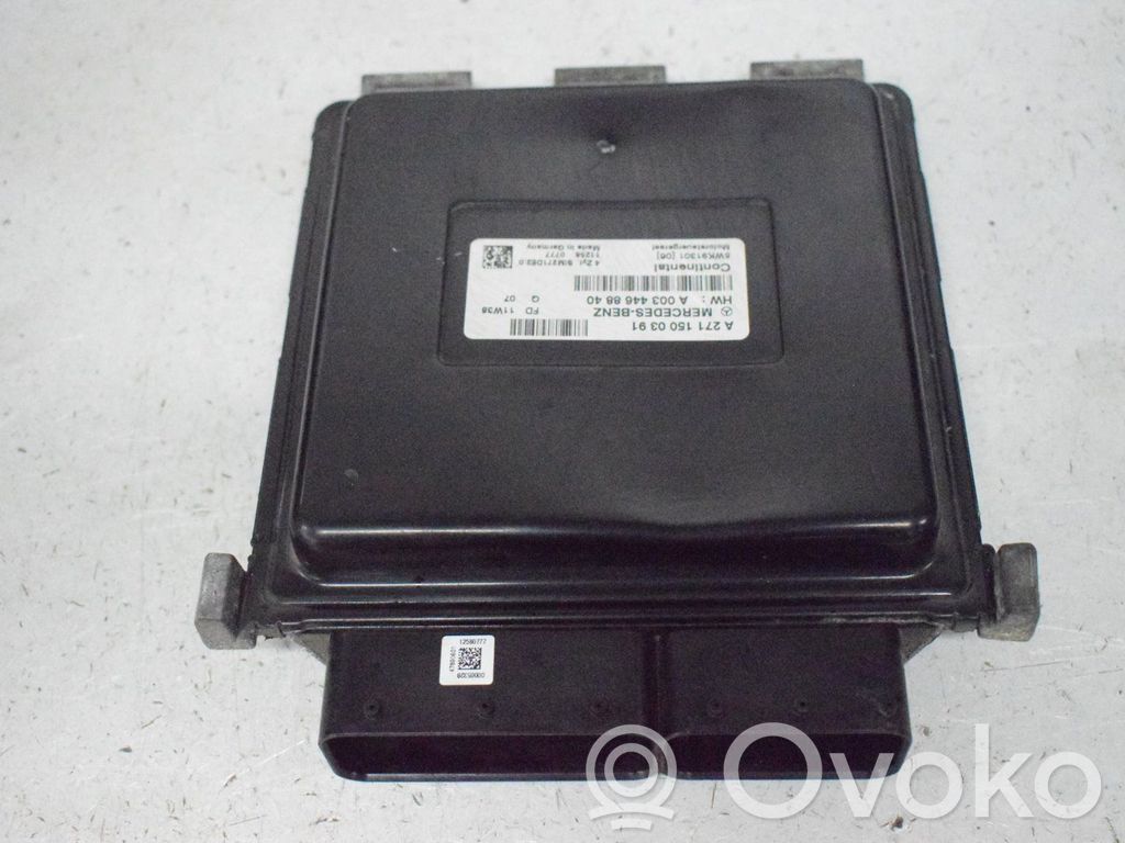 Mercedes-Benz C W204 Injection control unit/module 