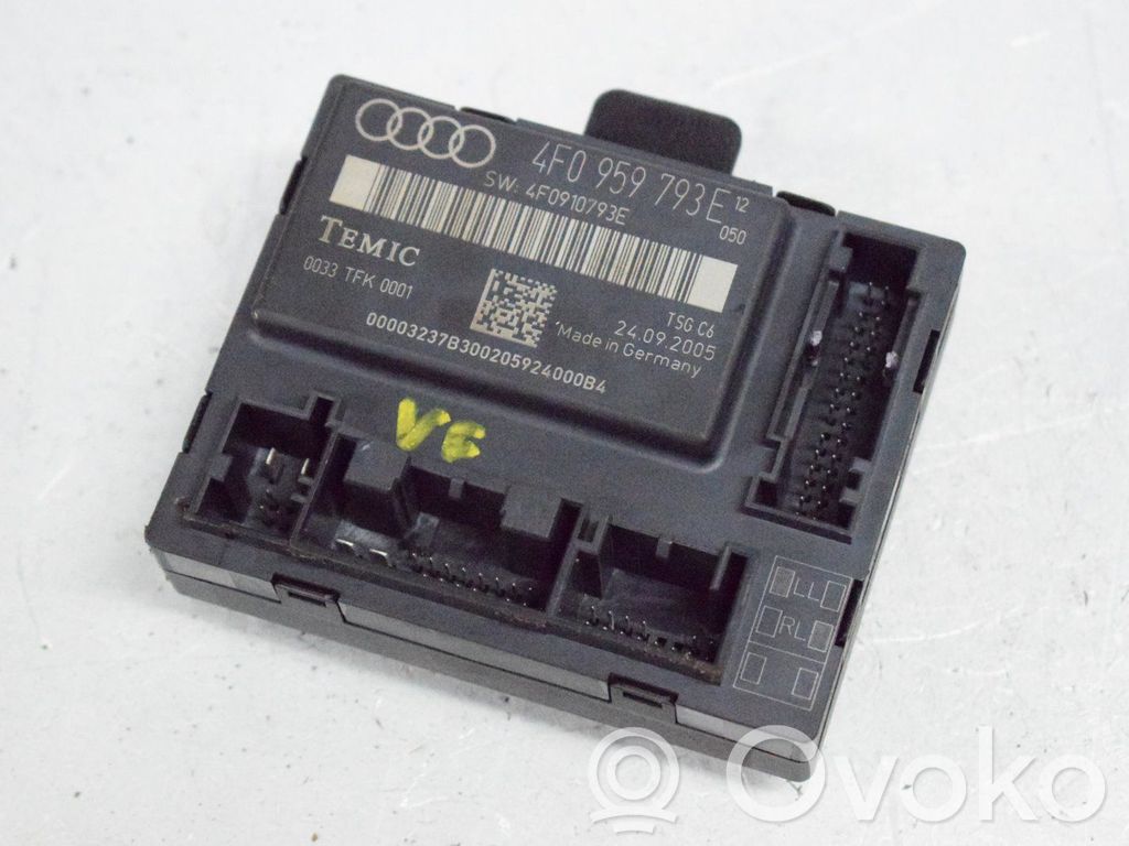 Autres unités de commande / modules   4F0959793E