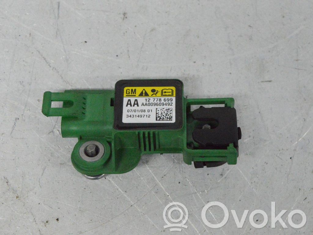 Sensor impacto/accidente para activar Airbag   12778699