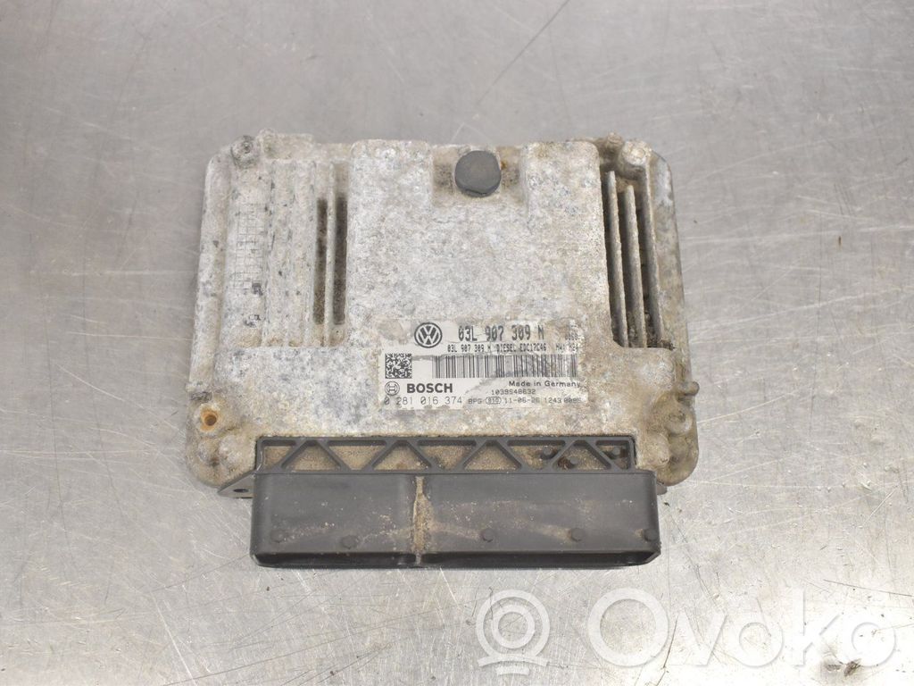 Volkswagen PASSAT B7 Unitate/modul comandă injecție 