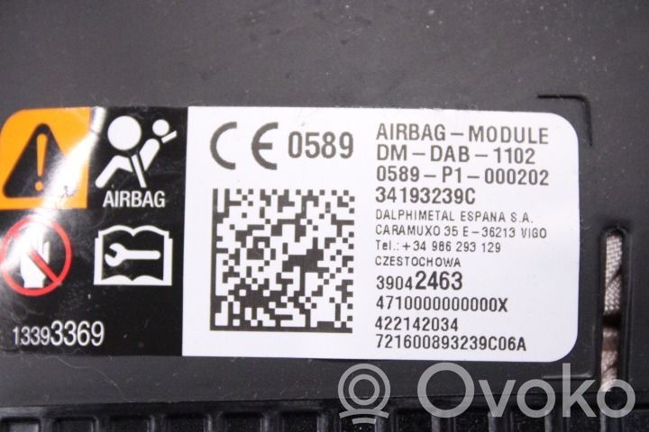Airbag dello sterzo   39042463