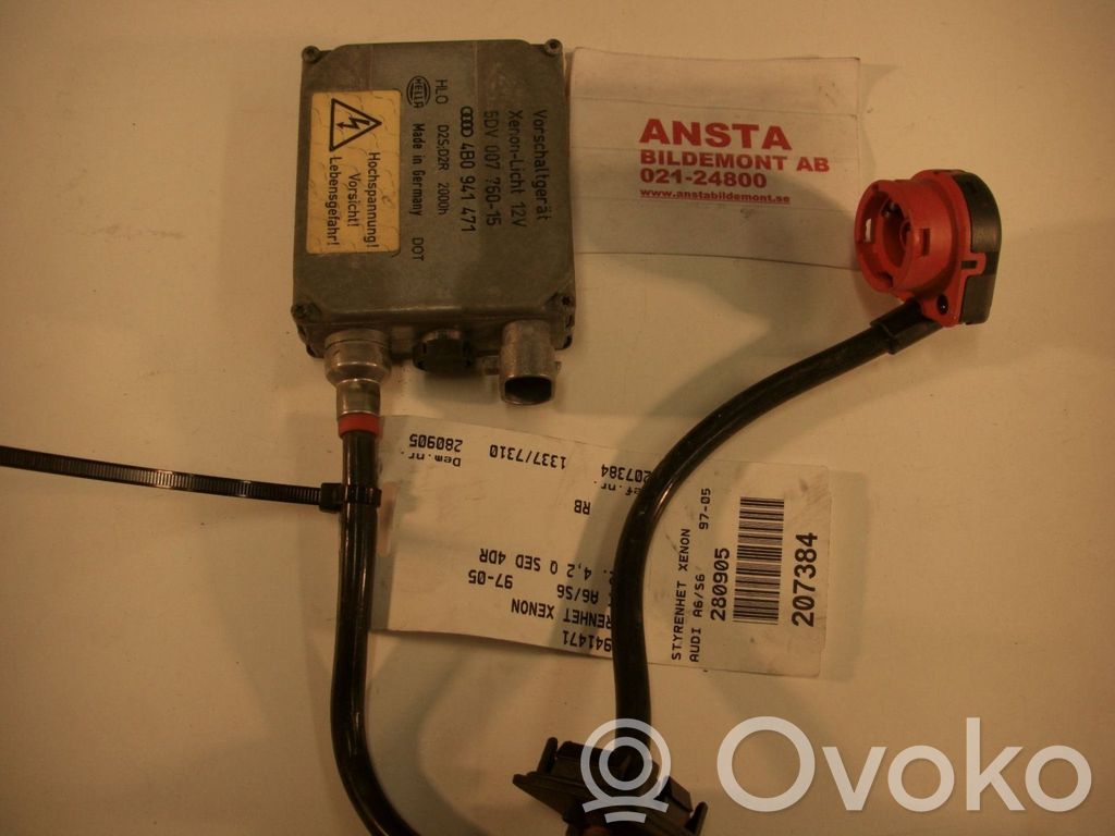 Audi A6 S6 C5 4B Module d'éclairage LCM 