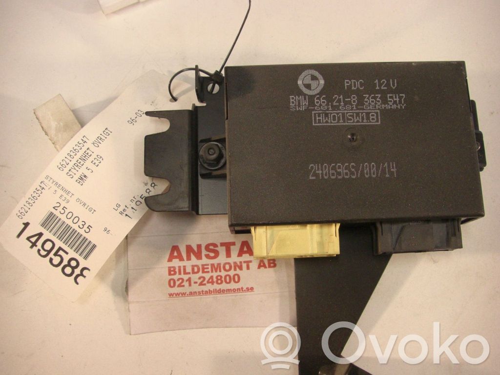 Other control units/modules   66218363547