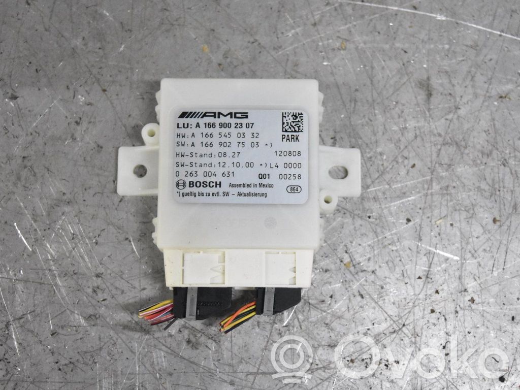 Unidad de control/módulo PDC de aparcamiento   A1665450332