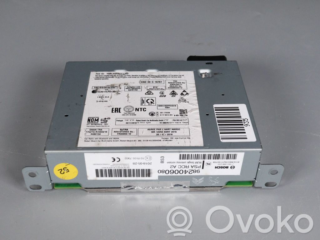 Citroen C4 Cactus Unitate principală radio/CD/DVD/GPS 