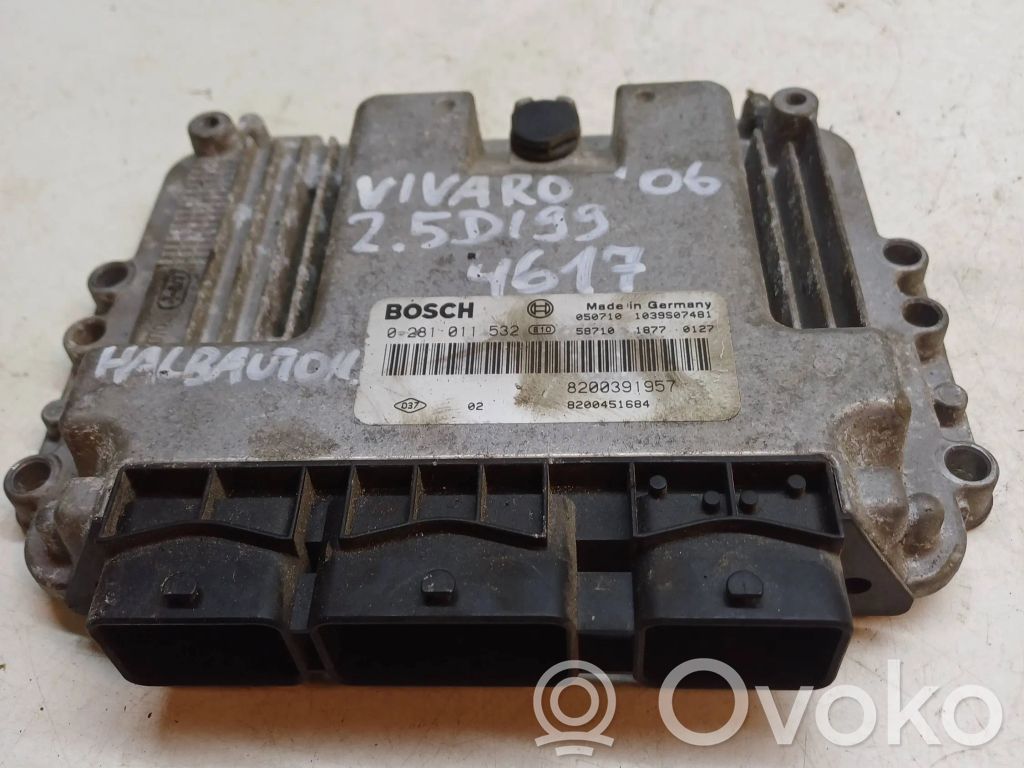 Opel Vivaro AHM trailer towing control unit/module 