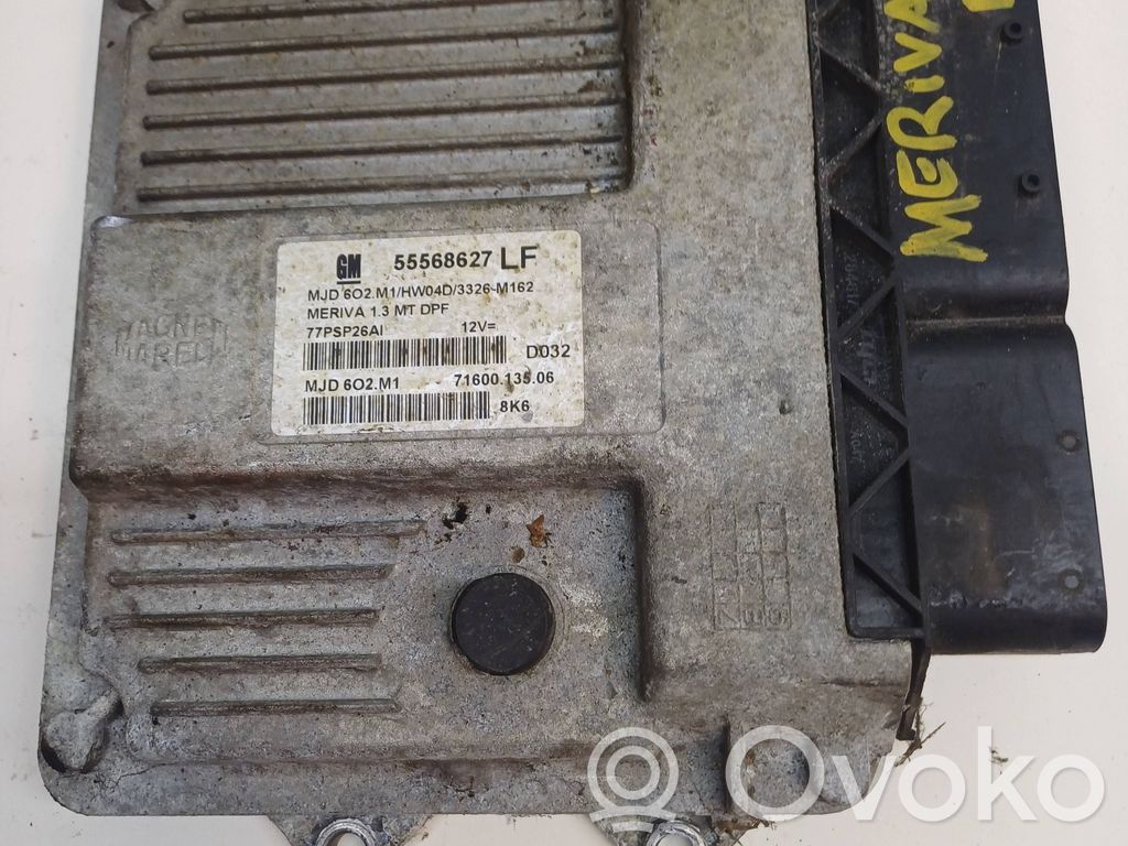 Opel Meriva A Engine control unit/module 