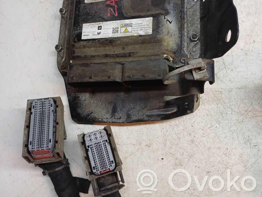 Opel Zafira B Komputer / Sterownik ECU silnika 