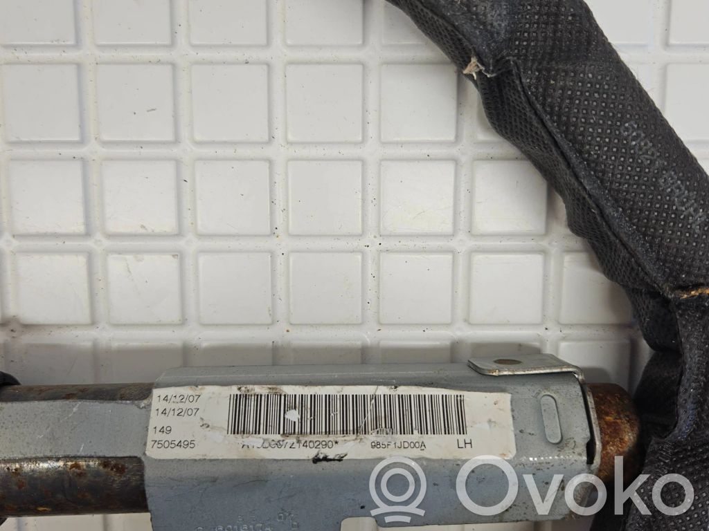 Nissan Qashqai Roof airbag 