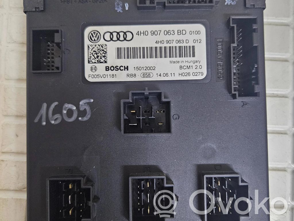Audi A8 S8 D4 4H Módulo de confort/conveniencia 