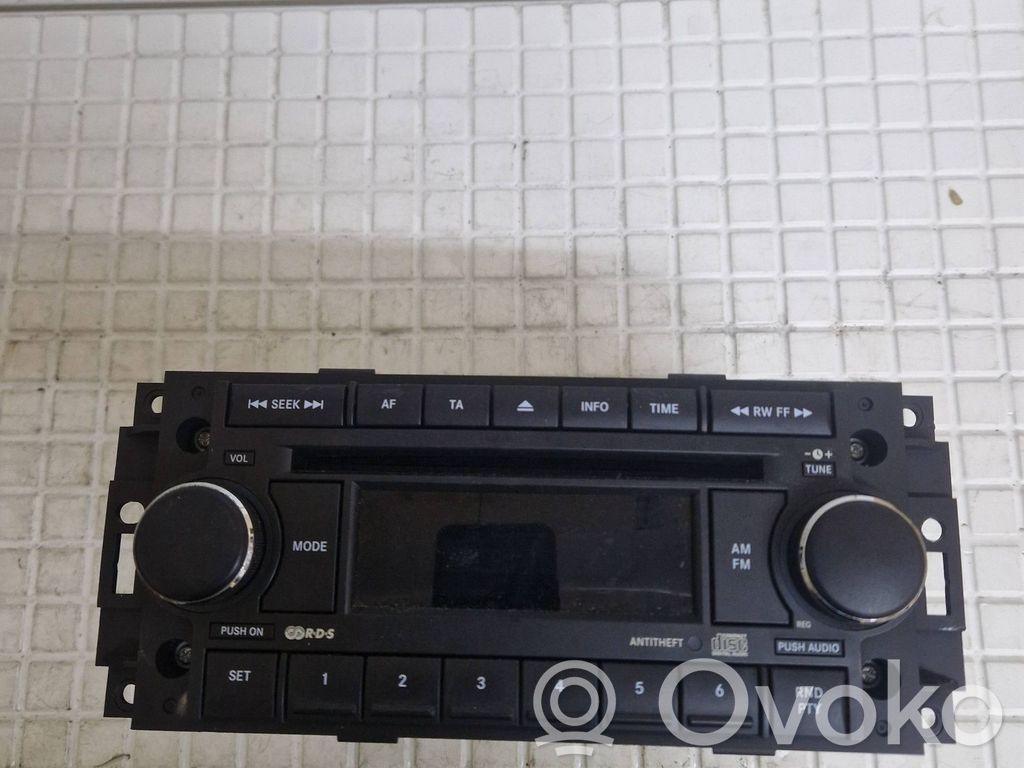 Jeep Patriot Radio/CD/DVD/GPS head unit 