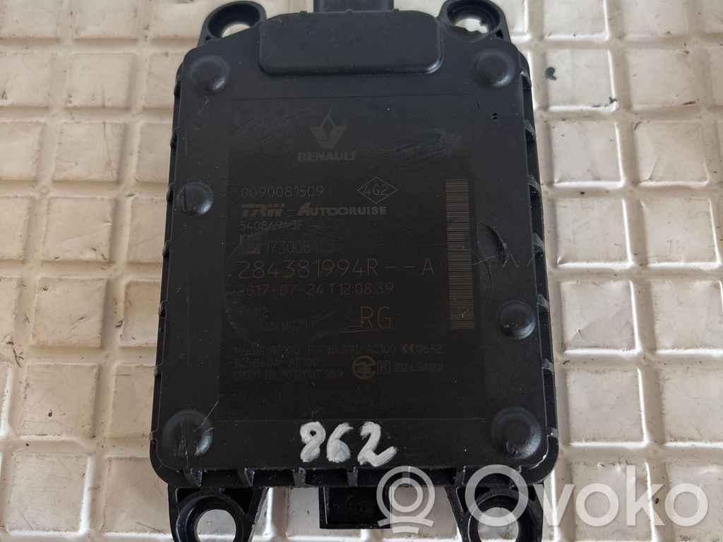 Renault Talisman Sensor de radar Distronic 