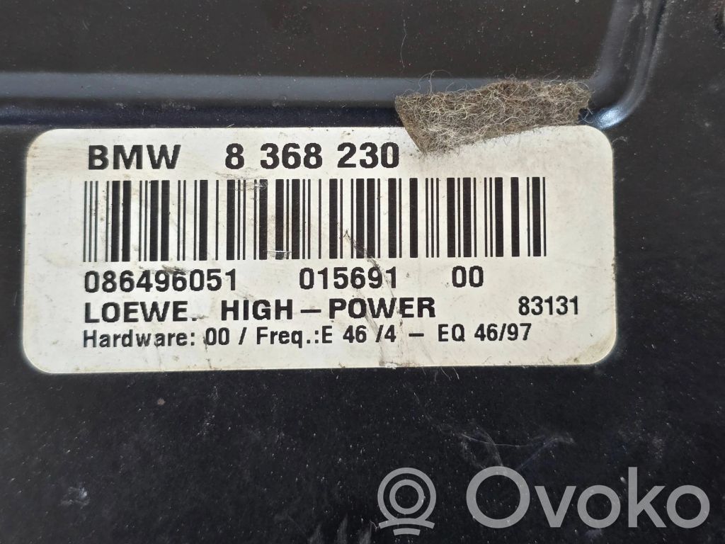 BMW 3 E46 Sound amplifier 
