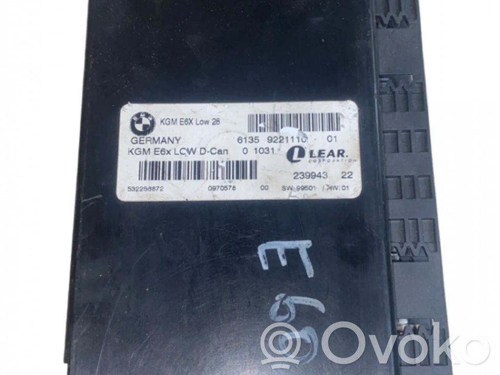 BMW 5 E60 E61 Otras unidades de control/módulos 