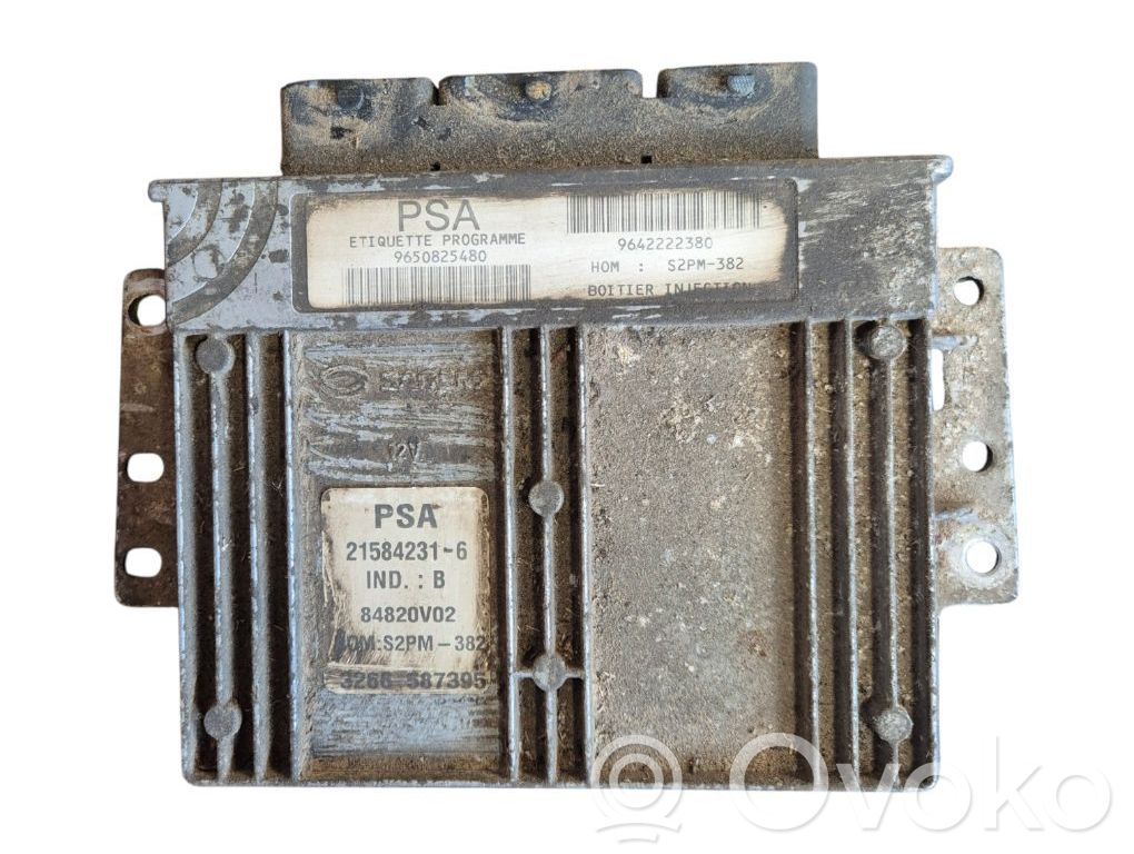 Citroen Berlingo Engine control unit/module 