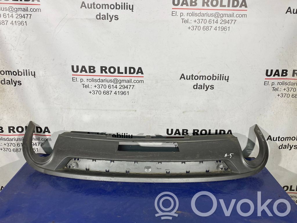 Audi A5 8T 8F Moldura inferior del parachoques trasero 