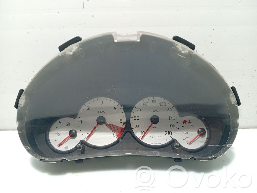 Peugeot 206 Tachimetro (quadro strumenti) 