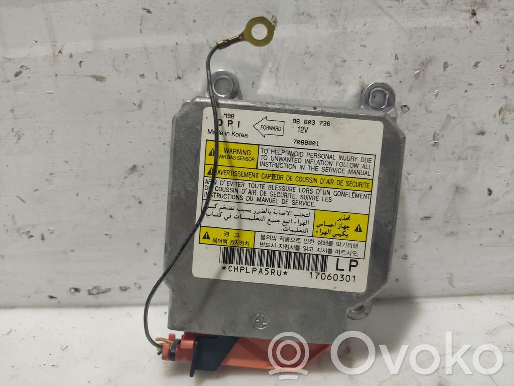 Daewoo Matiz Airbag control unit/module 