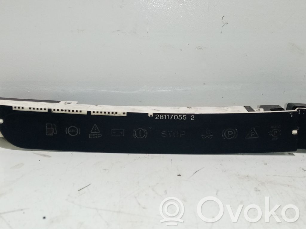 Citroen C4 II Head up display screen 