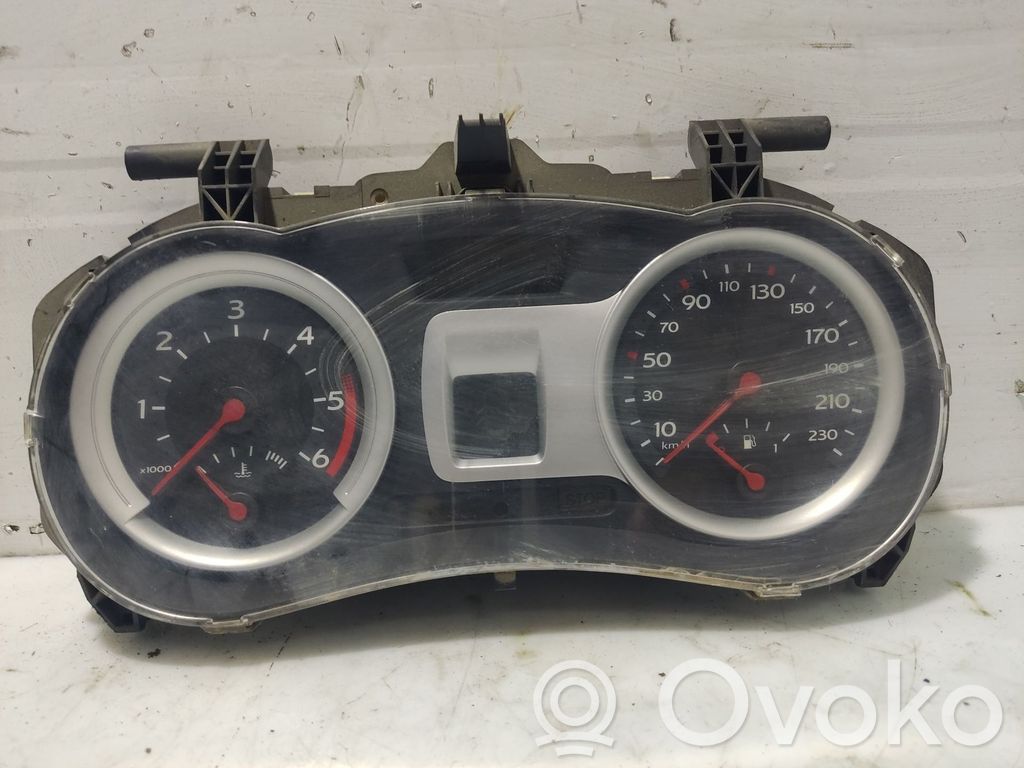 Renault Clio III Speedometer (instrument cluster) 