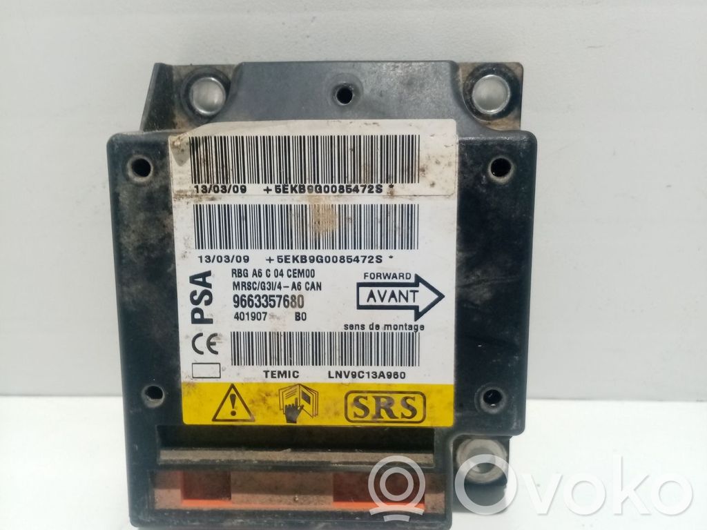 Citroen C2 Airbag control unit/module 