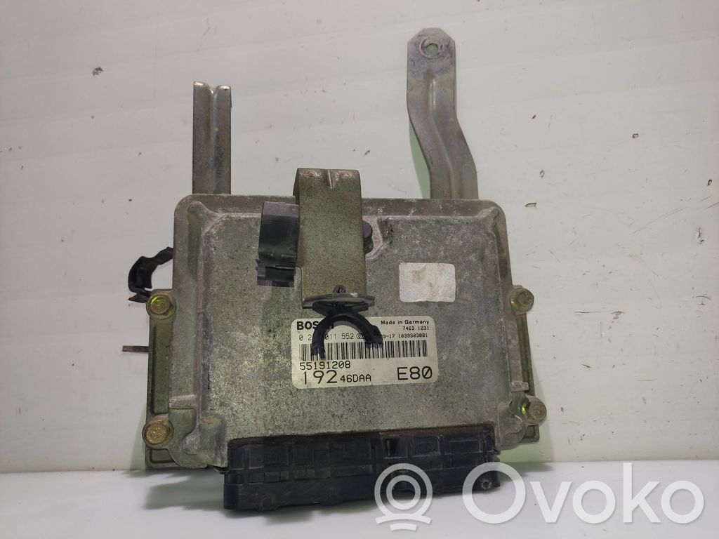 Fiat Stilo Engine control unit/module 