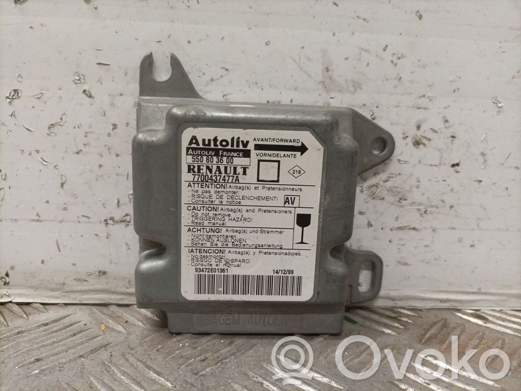 Renault Megane I Unitate/modul de comandă airbaguri 