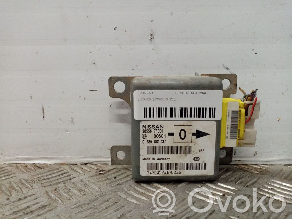 Nissan Terrano Unitate/modul de comandă airbaguri 