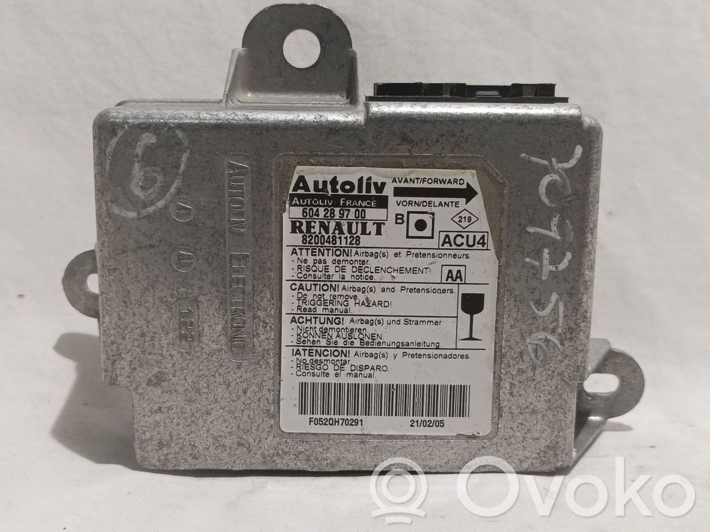 Renault Megane II Centralina/modulo airbag 