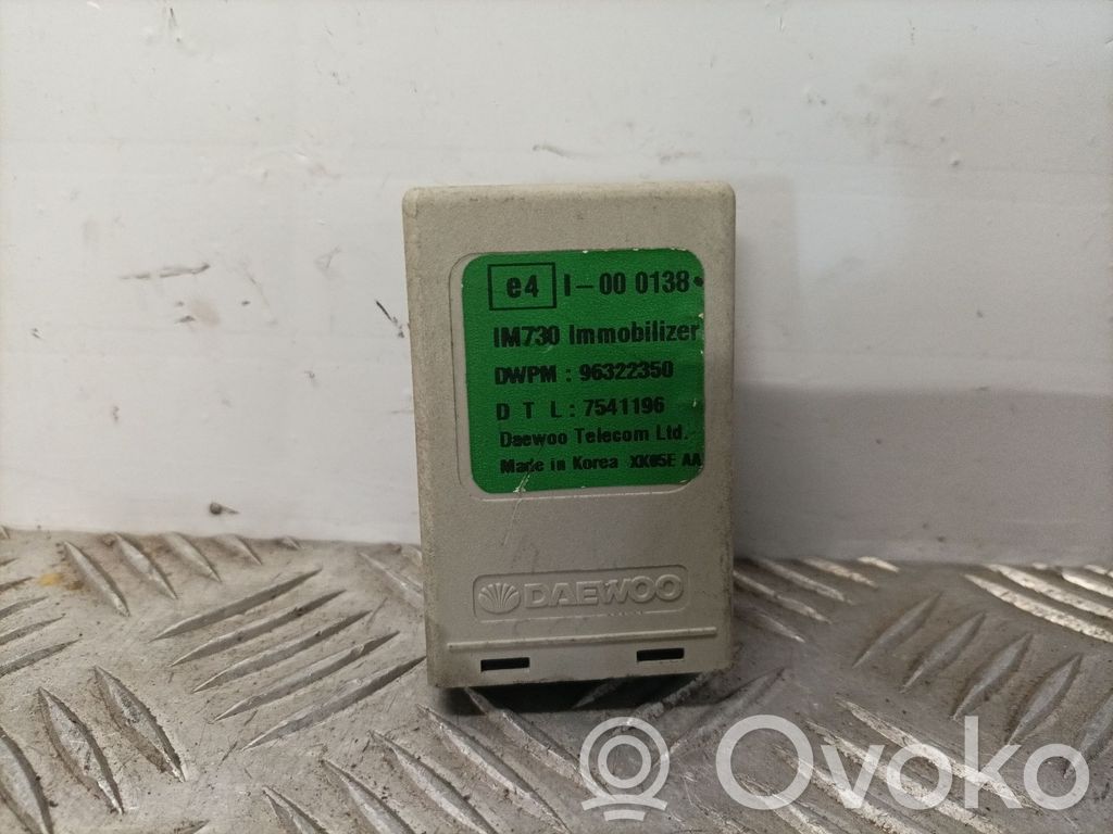 Daewoo Matiz Other control units/modules 