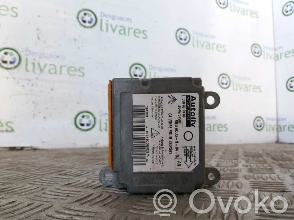 Citroen Saxo Airbag control unit/module 