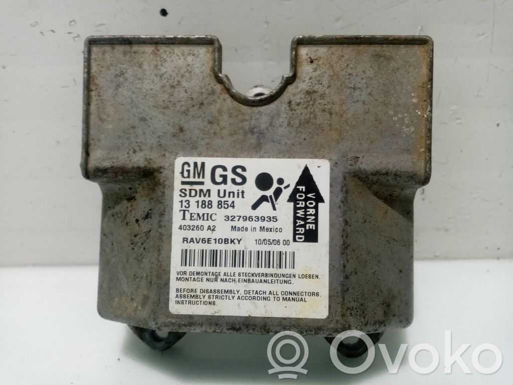 Sterownik / Moduł Airbag   13188954,327963935,1388854