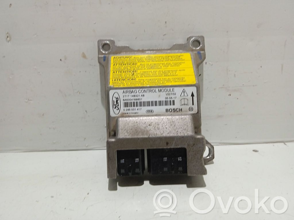Airbag control unit/module   2T1T14B321AB,0285001417