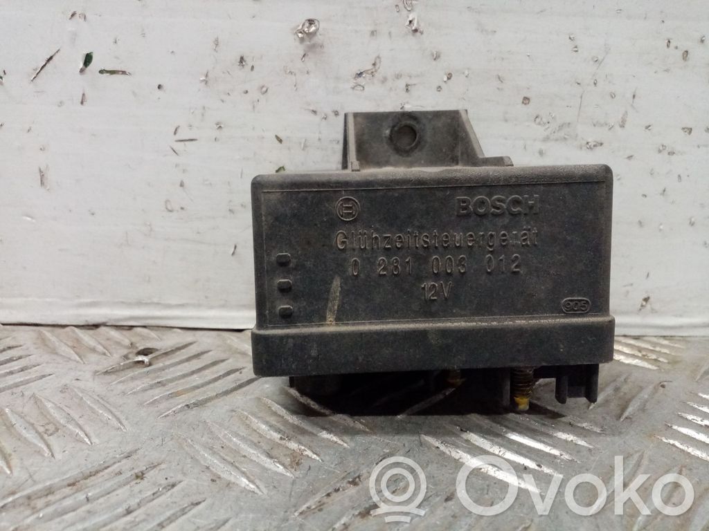 Glow plug pre-heat relay   0281003012