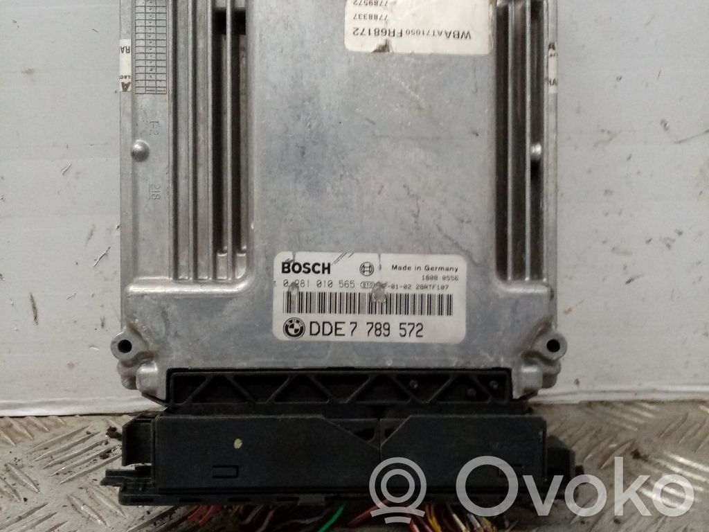 Unidad de control/módulo del motor   0281010565,BMWCOMPACT320E46,204D4