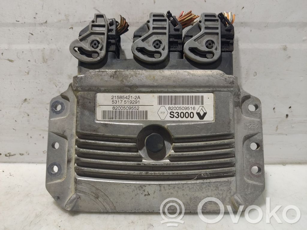 Renault Megane II Unitate/modul de control motor 
