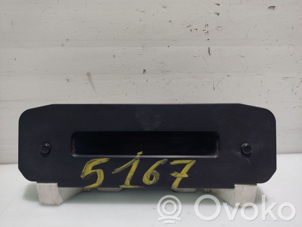 Peugeot 206 Head up display screen 