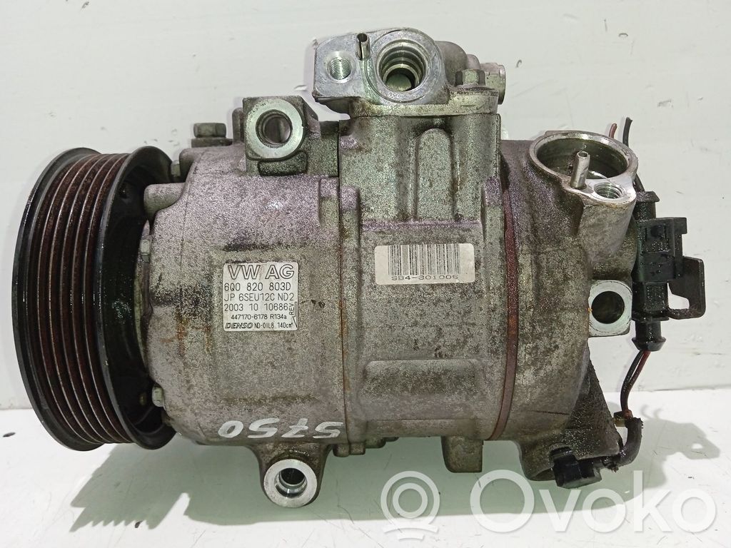 Volkswagen Polo Kompresor / Sprężarka klimatyzacji A/C 
