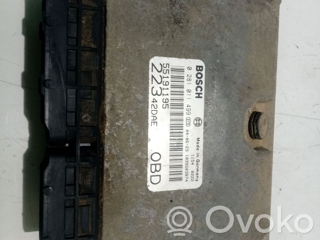 Fiat Doblo Engine control unit/module 
