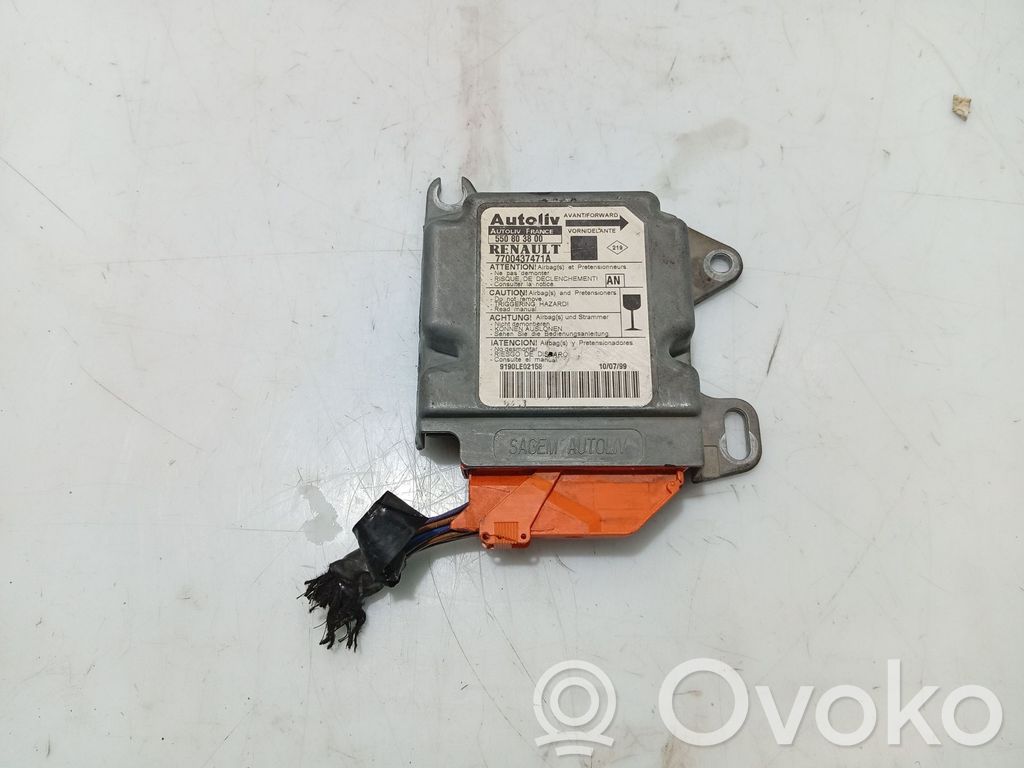 Unidad de control/módulo del Airbag   7700437471A,550803800