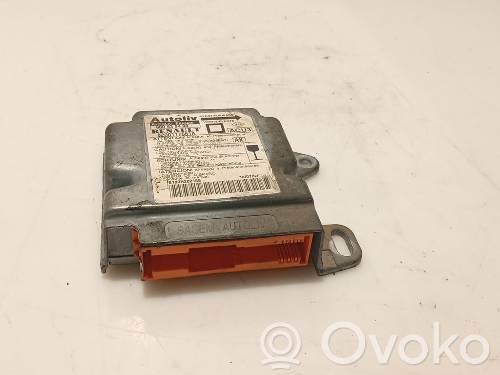 Renault Megane I Airbag control unit/module 