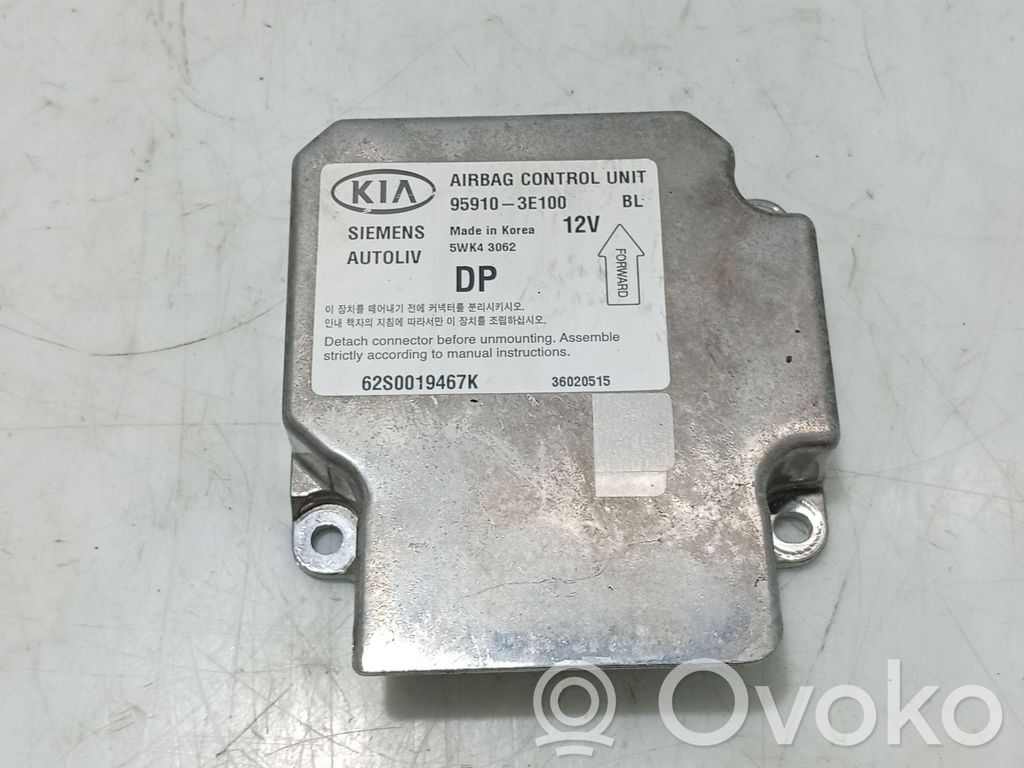 Sterownik / Moduł Airbag   959103E100,62S0019467K,36020515