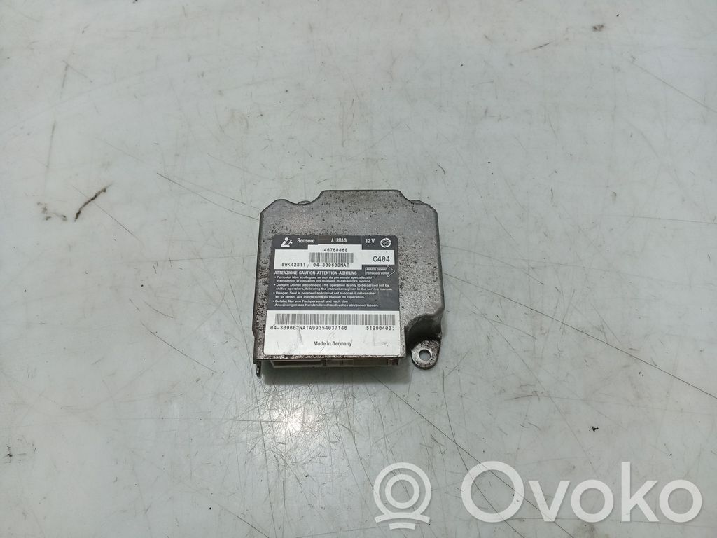 Fiat Bravo - Brava Airbag control unit/module 